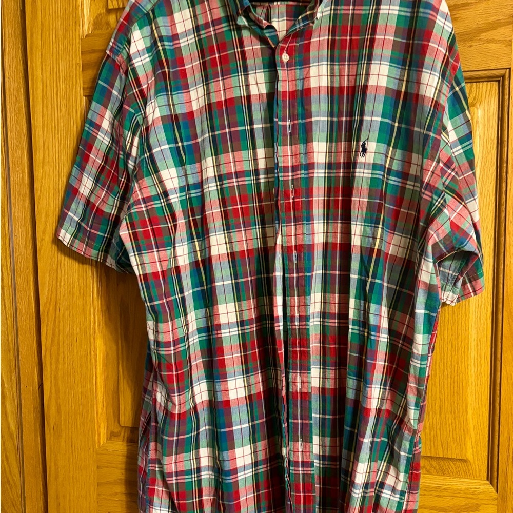 Polo by Ralph Lauren Men's Vibrant Plaid Button-Down Shirt